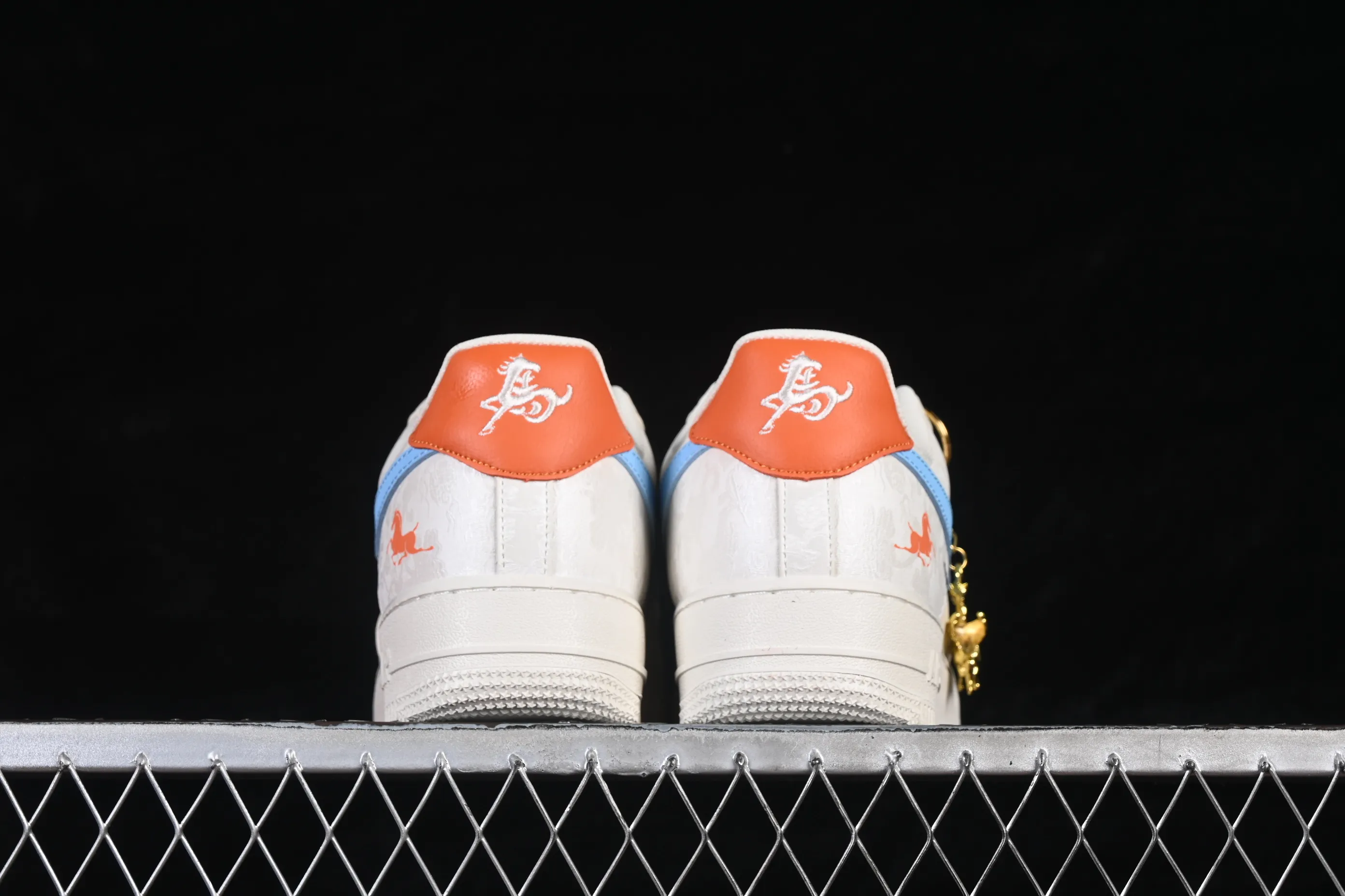 All Categories Nk Air Force 1 Air Force Series Nk Air Force 1 Low Air Force Low Nike Air Force 1'07 Low Co-branded Year of the Horse limited color splicing silk Air Force 1 low-top casual sneakers FV3694-100